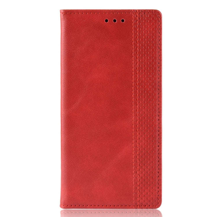 Magnetic Buckle Retro Crazy Horse Texture Horizontal Flip Leather Case for OnePlus 7 Pro, with Ho...
