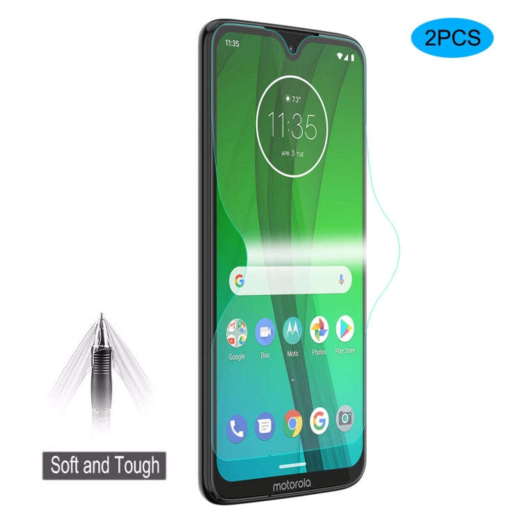 2 PCS ENKAY Hat-Prince 0.1mm 3D Full Screen Protector Explosion-proof Hydrogel Film For Motorola ...