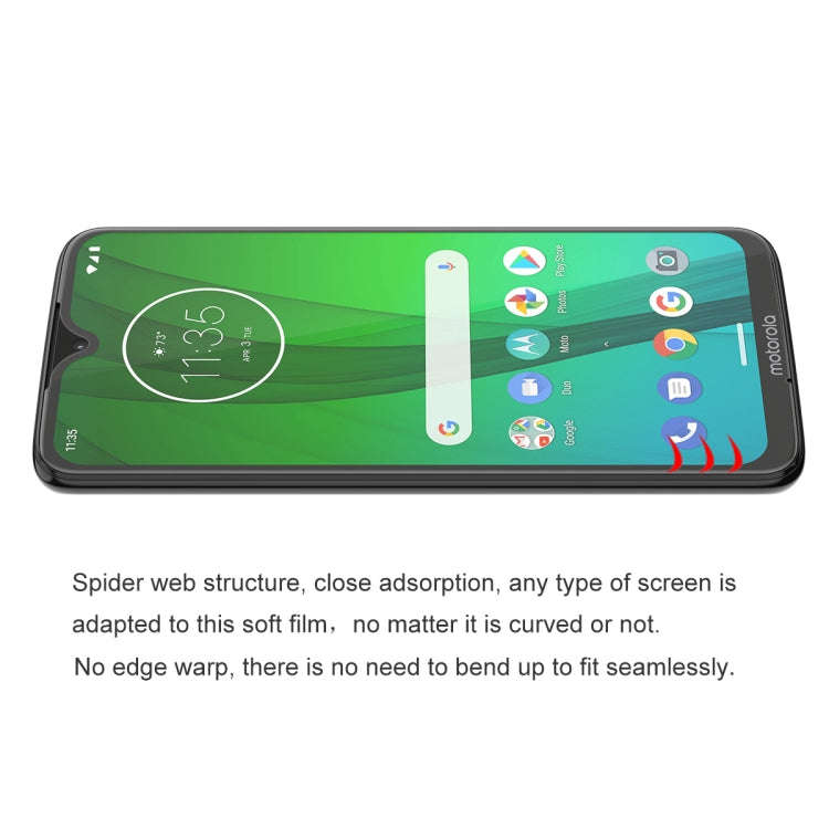 2 PCS ENKAY Hat-Prince 0.1mm 3D Full Screen Protector Explosion-proof Hydrogel Film For Motorola ...