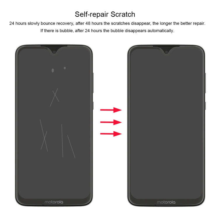 2 PCS ENKAY Hat-Prince 0.1mm 3D Full Screen Protector Explosion-proof Hydrogel Film For Motorola ...