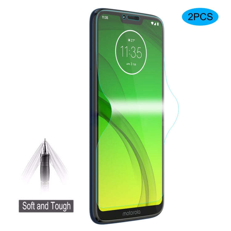 2 PCS ENKAY Hat-Prince 0.1mm 3D Full Screen Protector Explosion-proof Hydrogel Film For Motorola ...