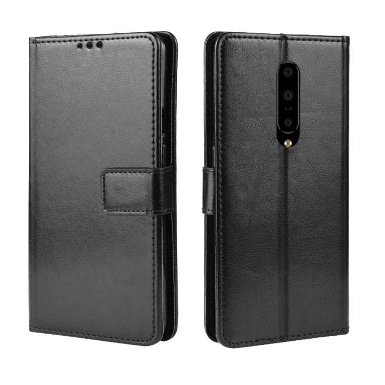 Retro Crazy Horse Texture Horizontal Flip Leather Case for OnePlus 7 Pro, with Holder & Card Slot...