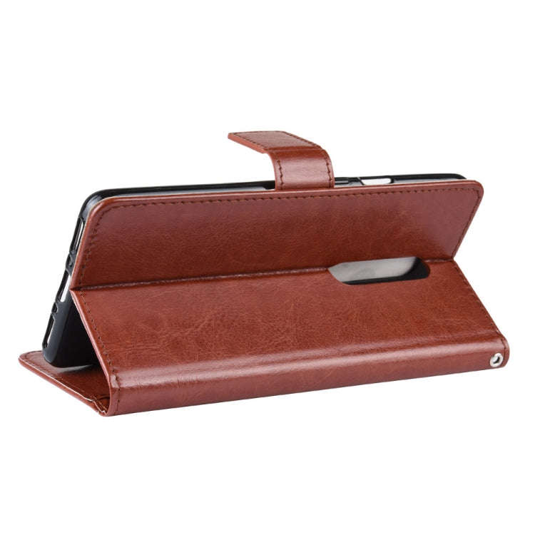 Retro Crazy Horse Texture Horizontal Flip Leather Case for OnePlus 7 Pro, with Holder & Card Slot...