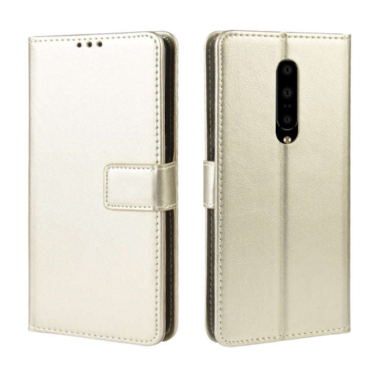 Retro Crazy Horse Texture Horizontal Flip Leather Case for OnePlus 7 Pro, with Holder & Card Slot...