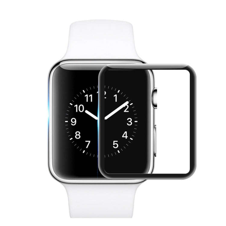 mocolo 0.33mm 9H 3D Round Edge Full Glue Tempered Glass Film for Apple Watch Series 3 38mm