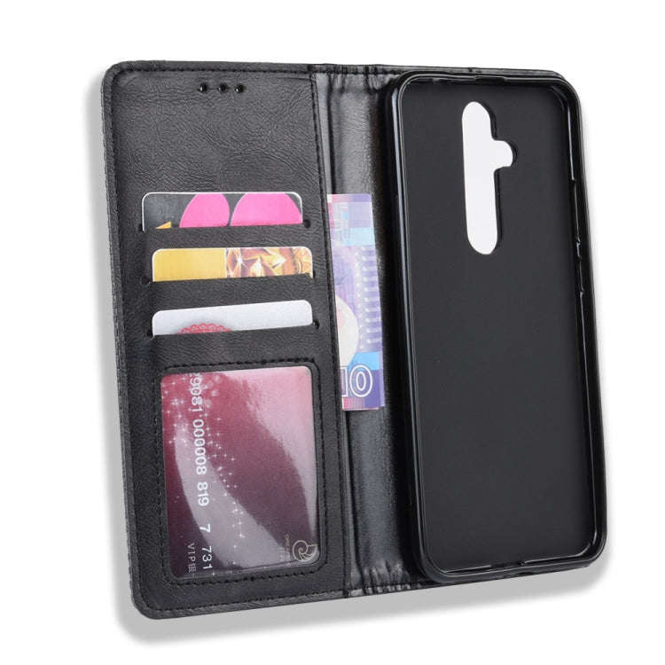 Magnetic Buckle Retro Crazy Horse Texture Horizontal Flip Leather Case for Nokia X71 / 8.1 Plus, ...