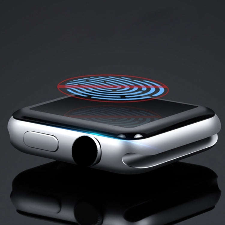 2Pcs mocolo 0.33mm 9H 3D Round Edge Full Glue Tempered Glass Film for Apple Watch Series 4 44mm