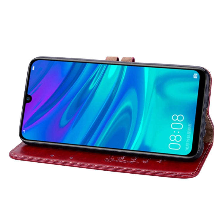 Business Style Oil Wax Texture Horizontal Flip Leather Case for Huawei Honor 10i, with Holder & C...