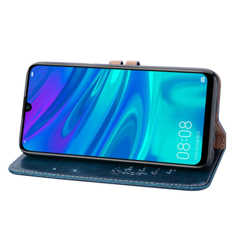 Business Style Oil Wax Texture Horizontal Flip Leather Case for Huawei Honor 10i, with Holder & C...