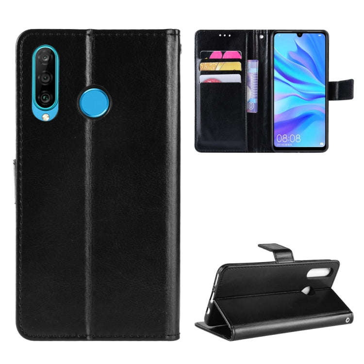 Retro Crazy Horse Texture Horizontal Flip Leather Case for Huawei Honor 10i / 20i , with Holder &...