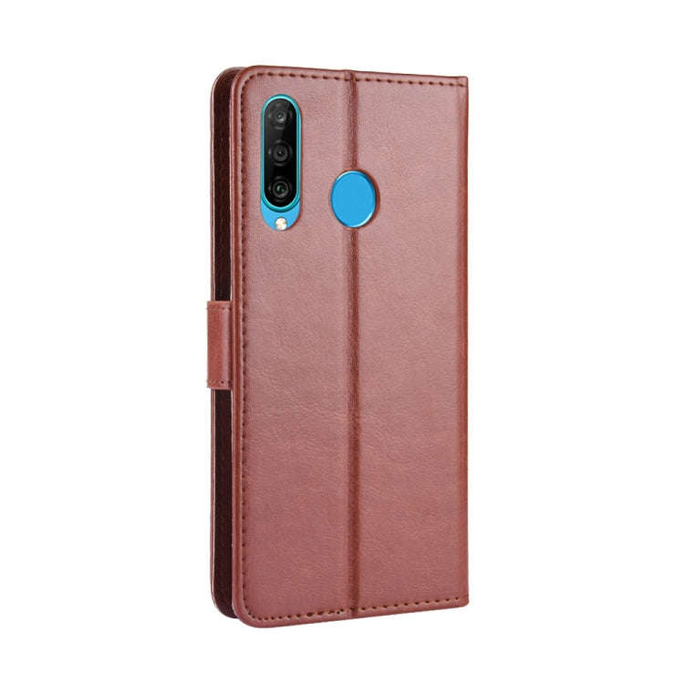 Retro Crazy Horse Texture Horizontal Flip Leather Case for Huawei Honor 10i / 20i , with Holder &...