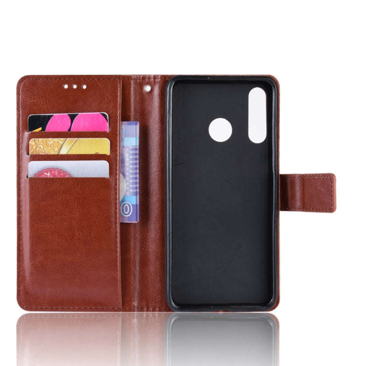 Retro Crazy Horse Texture Horizontal Flip Leather Case for Huawei Honor 10i / 20i , with Holder &...