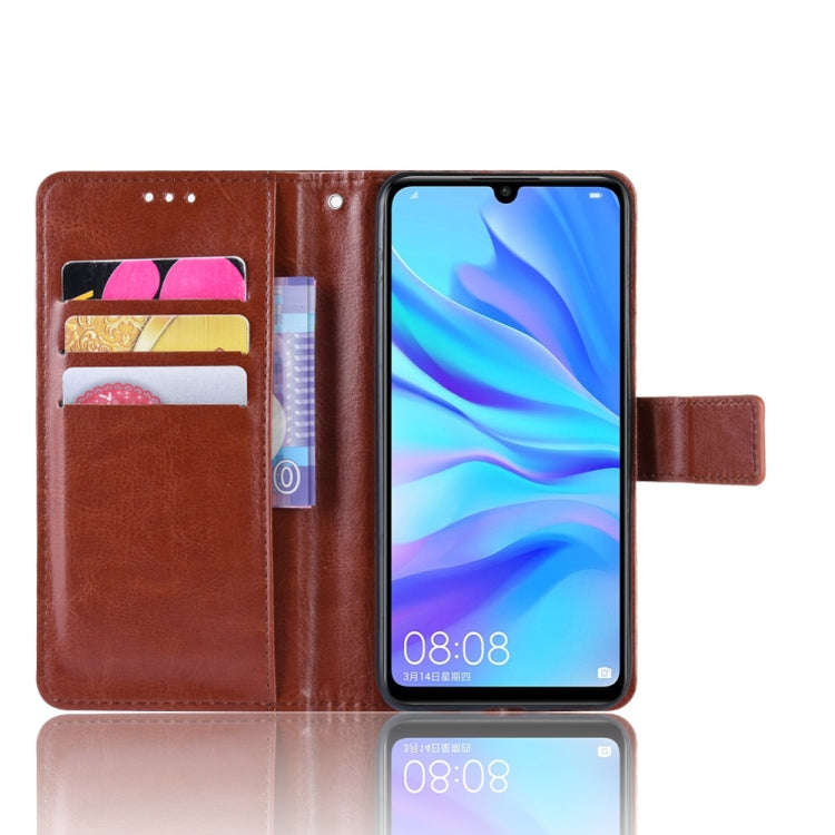 Retro Crazy Horse Texture Horizontal Flip Leather Case for Huawei Honor 10i / 20i , with Holder &...