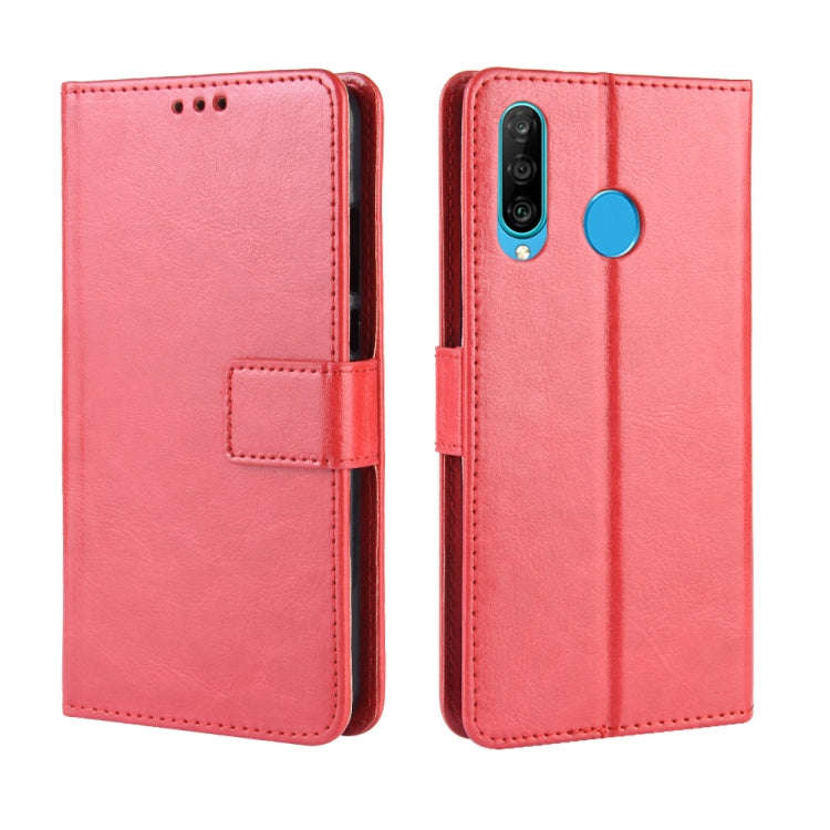 Retro Crazy Horse Texture Horizontal Flip Leather Case for Huawei Honor 10i / 20i , with Holder &...