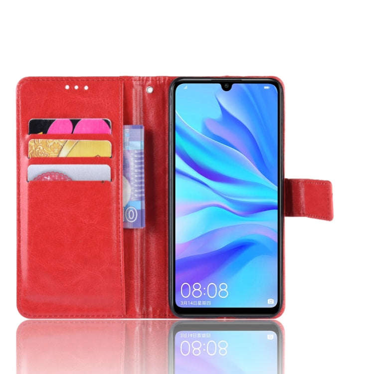 Retro Crazy Horse Texture Horizontal Flip Leather Case for Huawei Honor 10i / 20i , with Holder &...