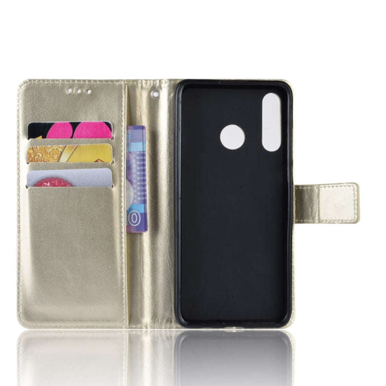 Retro Crazy Horse Texture Horizontal Flip Leather Case for Huawei Honor 10i / 20i , with Holder &...