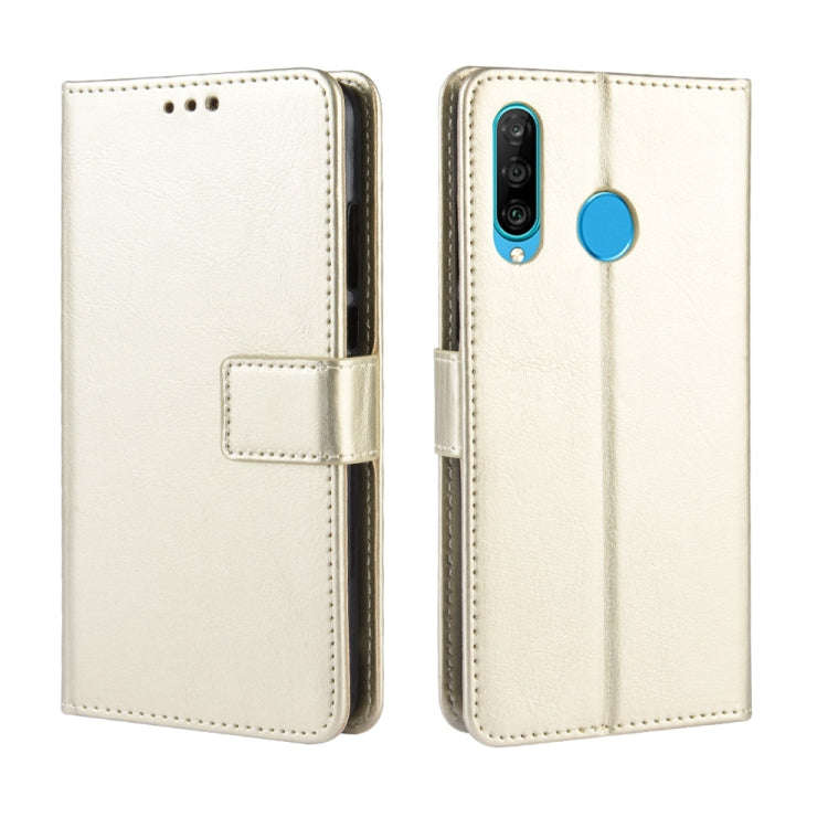 Retro Crazy Horse Texture Horizontal Flip Leather Case for Huawei Enjoy 9s (P Smart+ 2019)  , wit...