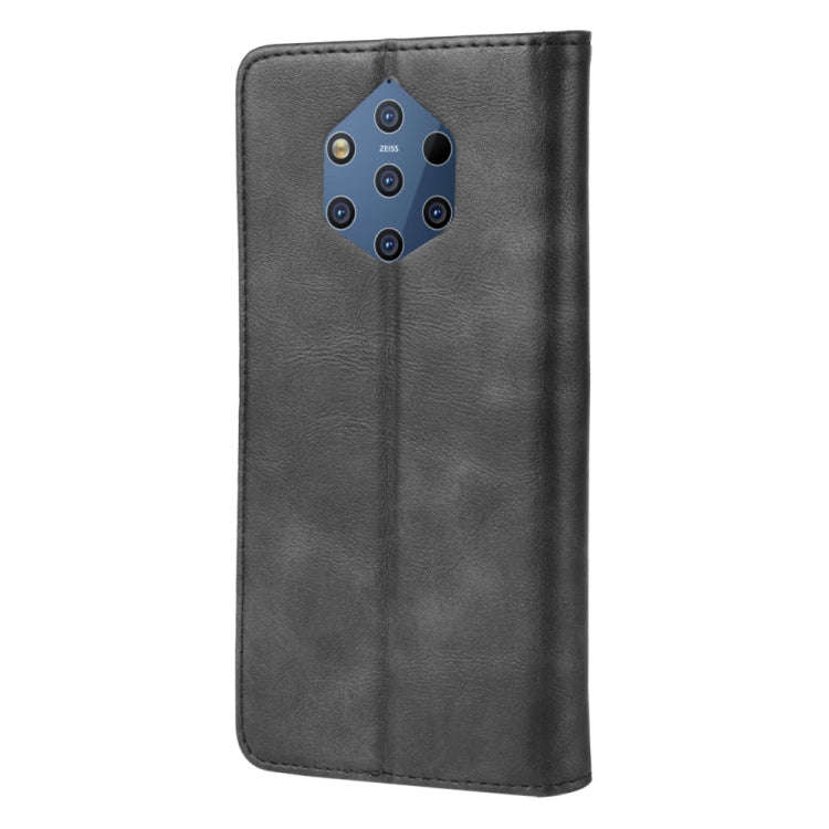 Magnetic Buckle Retro Crazy Horse Texture Horizontal Flip Leather Case for Nokia 9 PureView, with...