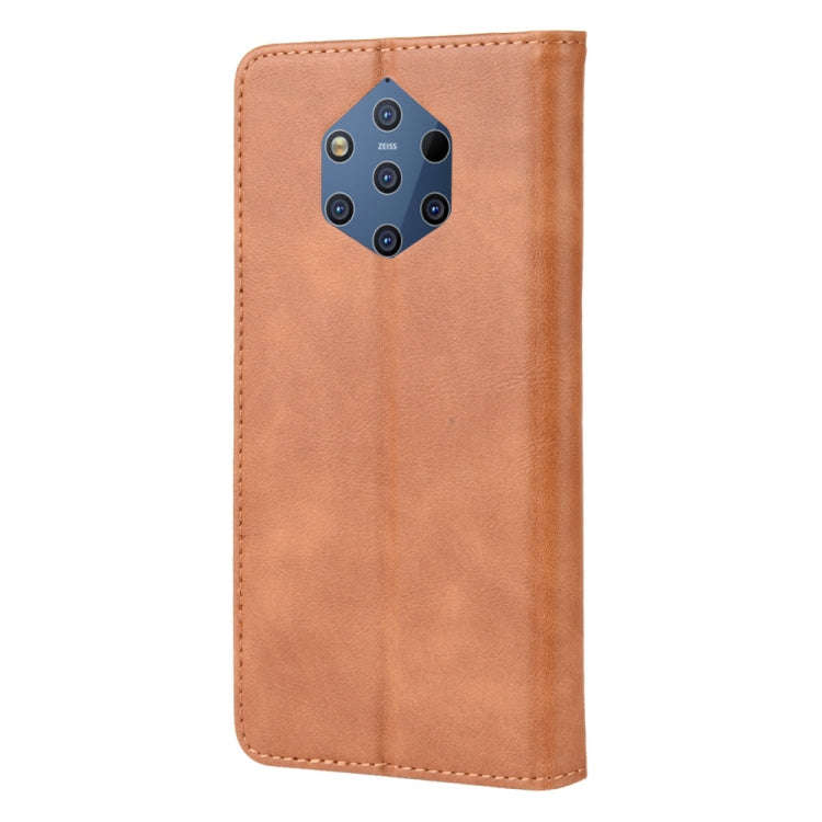 Magnetic Buckle Retro Crazy Horse Texture Horizontal Flip Leather Case for Nokia 9 PureView, with...
