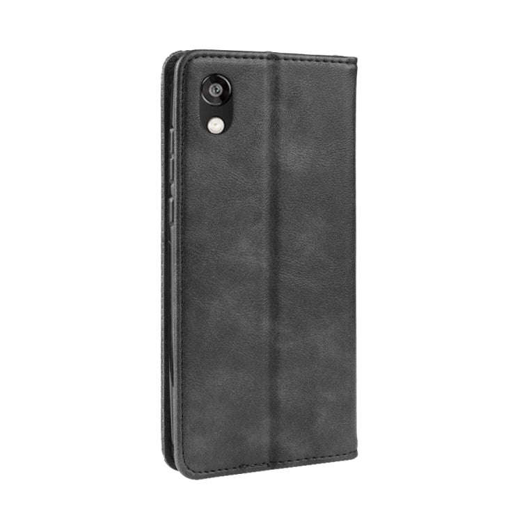 Magnetic Buckle Retro Crazy Horse Texture Horizontal Flip Leather Case for Huawei Honor 8S, with ...