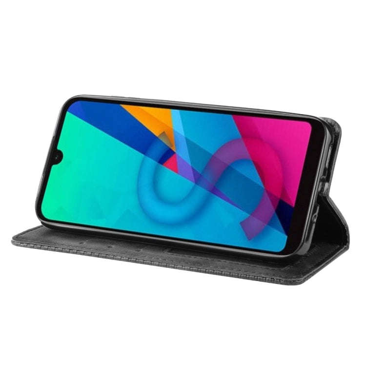Magnetic Buckle Retro Crazy Horse Texture Horizontal Flip Leather Case for Huawei Honor 8S, with ...