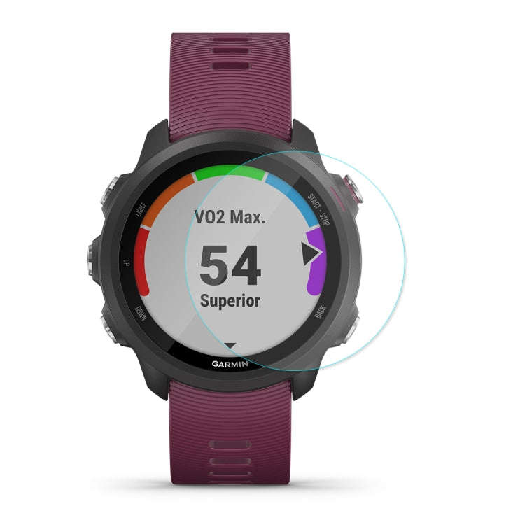 ENKAY Hat-Prince 0.2mm 9H 2.15D Curved Edge Tempered Glass Film for Garmin Forerunner 245M