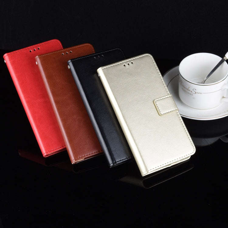 Retro Crazy Horse Texture Horizontal Flip Leather Case for Huawei Honor 8S, with Holder & Card Sl...