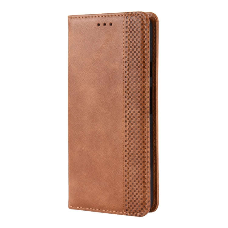 Magnetic Buckle Retro Crazy Horse Texture Horizontal Flip Leather Case for Google Pixel 3a , with...