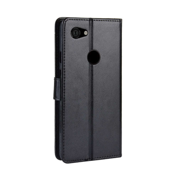 Retro Crazy Horse Texture Horizontal Flip Leather Case for Google Pixel 3a XL  , with Holder & Ca...