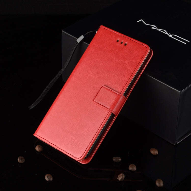 Retro Crazy Horse Texture Horizontal Flip Leather Case for Huawei Y6 (2019), with Holder & Card S...