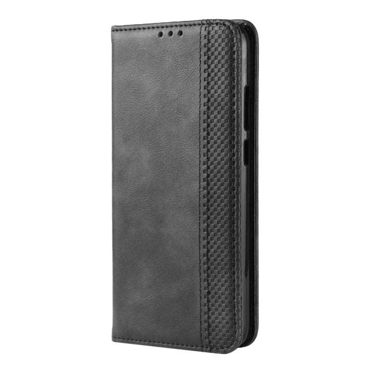 Magnetic Buckle Retro Crazy Horse Texture Horizontal Flip Leather Case for Huawei Y6 (2019), with...