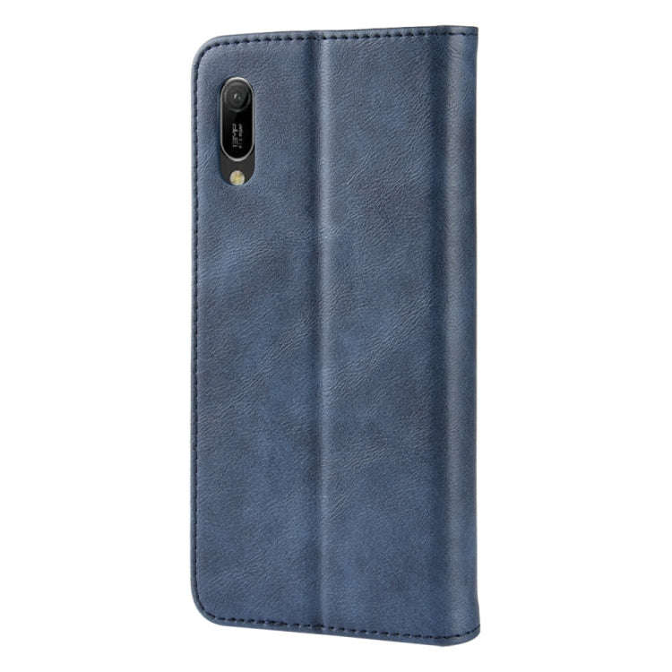 Magnetic Buckle Retro Crazy Horse Texture Horizontal Flip Leather Case for Huawei Y6 Pro (2019)  ...