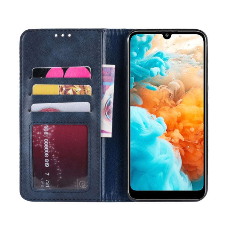 Magnetic Buckle Retro Crazy Horse Texture Horizontal Flip Leather Case for Huawei Y6 Pro (2019)  ...