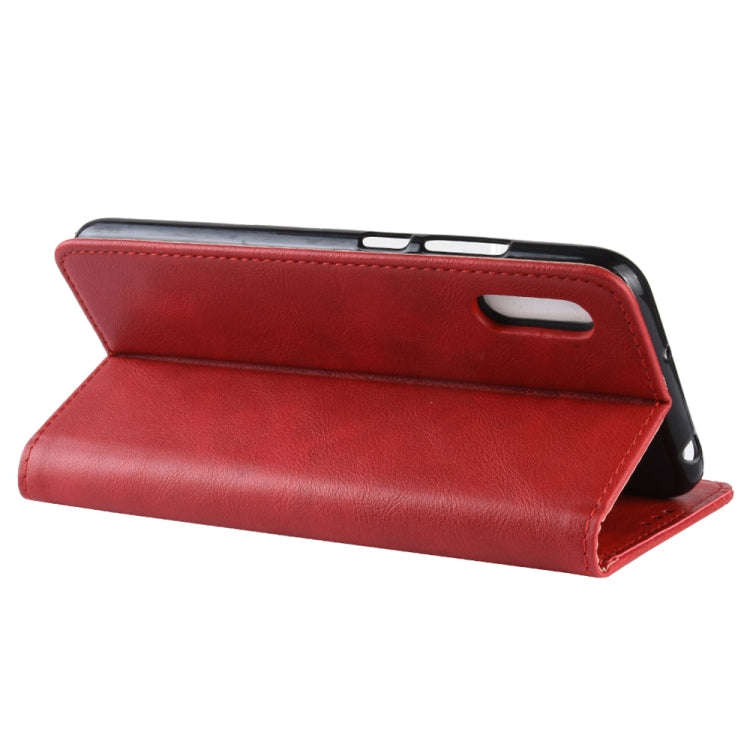 Magnetic Buckle Retro Crazy Horse Texture Horizontal Flip Leather Case for Huawei Y6 Pro (2019)  ...