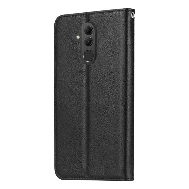 Knead Skin Texture Horizontal Flip Leather Case for Huawei Mate 20 Lite, with Photo Frame & Holde...