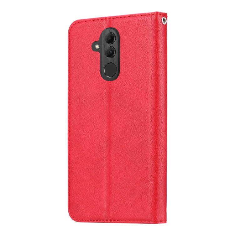 Knead Skin Texture Horizontal Flip Leather Case for Huawei Mate 20 Lite, with Photo Frame & Holde...