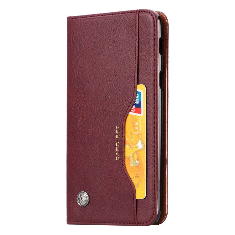 Knead Skin Texture Horizontal Flip Leather Case for Huawei Mate 20 Lite, with Photo Frame & Holde...