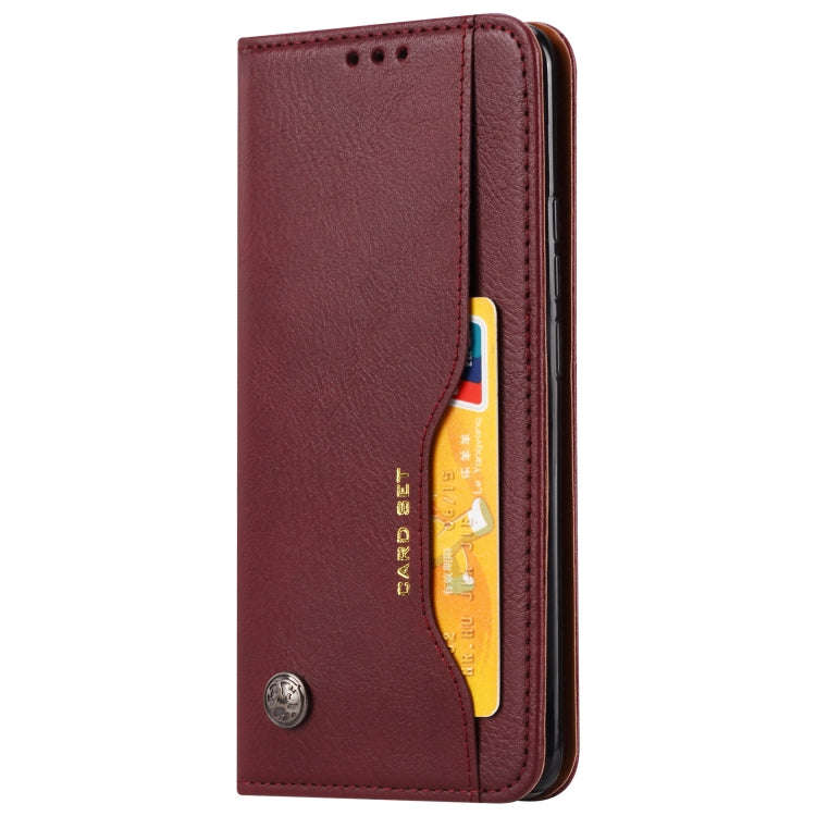 Knead Skin Texture Horizontal Flip Leather Case for Huawei Mate 20 Pro, with Photo Frame & Holder...