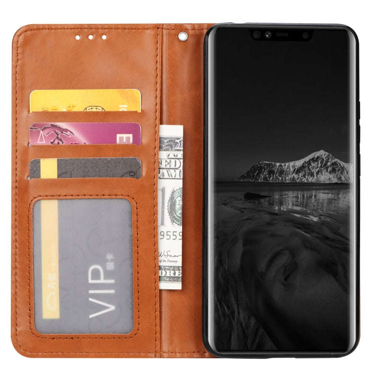 Knead Skin Texture Horizontal Flip Leather Case for Huawei Mate 20 Pro, with Photo Frame & Holder...