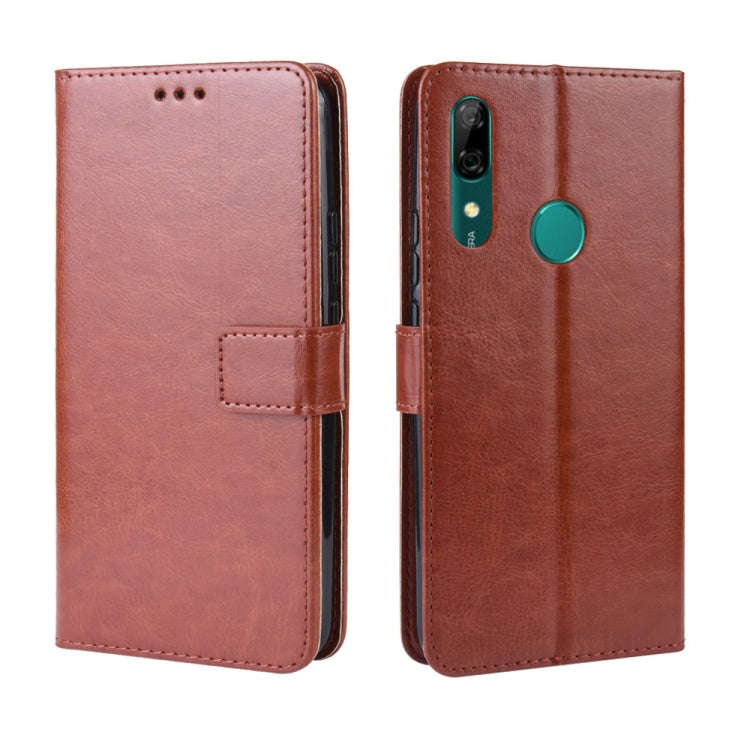 Retro Crazy Horse Texture Horizontal Flip Leather Case for Huawei P Smart Z / Y9 Prime (2019), wi...
