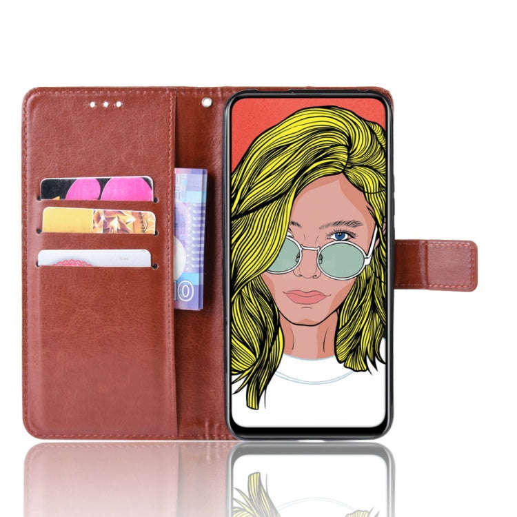 Retro Crazy Horse Texture Horizontal Flip Leather Case for Huawei P Smart Z / Y9 Prime (2019), wi...