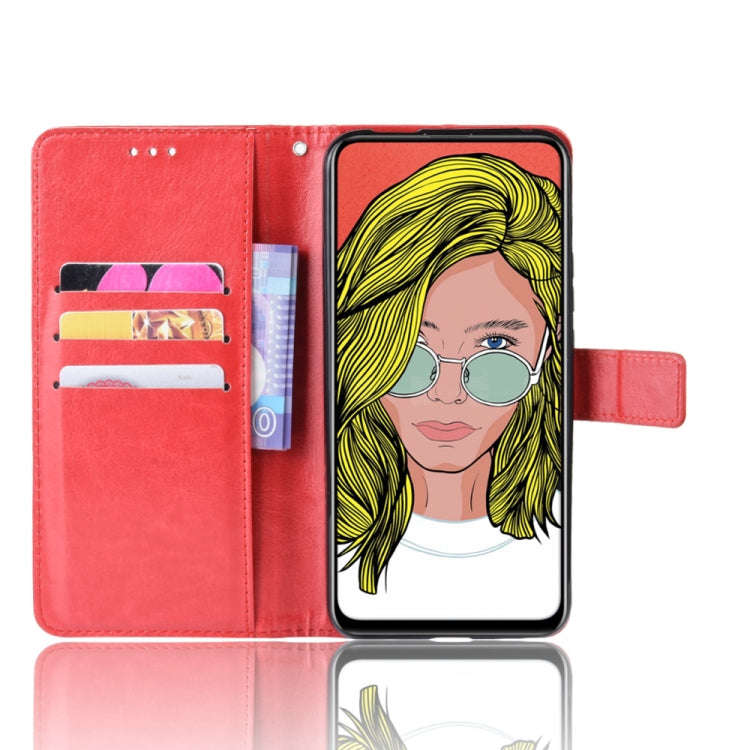 Retro Crazy Horse Texture Horizontal Flip Leather Case for Huawei P Smart Z / Y9 Prime (2019), wi...