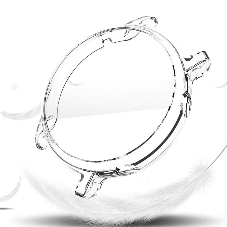 For Huawei GT2 42MM Plating TPU All-inclusive Protective Shell(Transparent)
