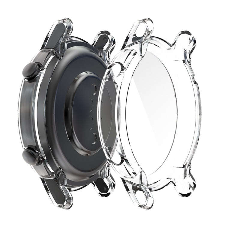 For Huawei GT2 42MM Plating TPU All-inclusive Protective Shell(Transparent)