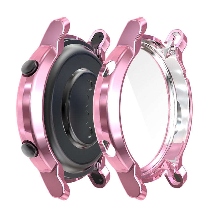 For Huawei GT2 42MM Plating TPU All-inclusive Protective Shell(Pink)