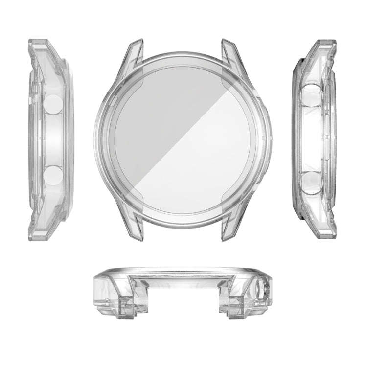 For Huawei GT2 46MM Plating TPU All-inclusive Protective Shell(Transparent)