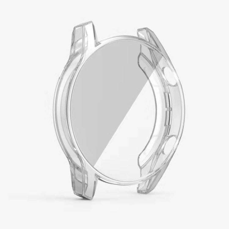 For Huawei GT2 46MM Plating TPU All-inclusive Protective Shell(Transparent)