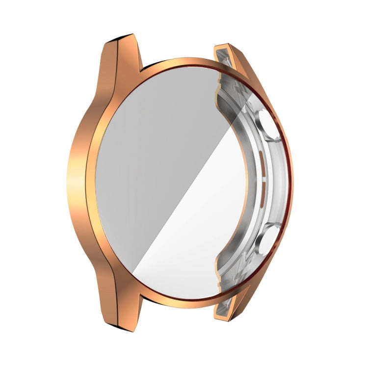 For Huawei GT2 46MM Plating TPU All-inclusive Protective Shell(Rose gold)