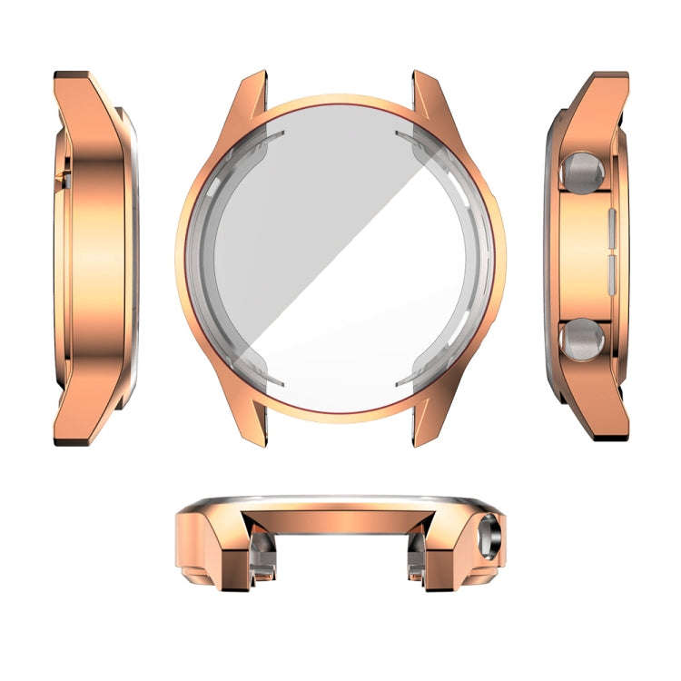 For Huawei GT2 46MM Plating TPU All-inclusive Protective Shell(Rose gold)