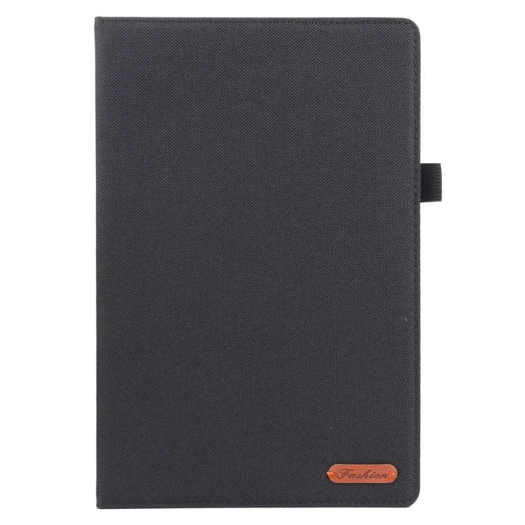 For Huawei Matepad 10.4 Horizontal Flip TPU + Fabric PU Leather Protective Case with Name Card Cl...